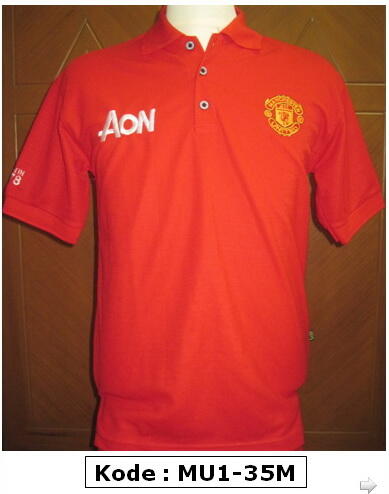 KAOS POLO SHIRT KLUB BOLA AC MILAN , CHELSEA , MANCHESTER UNITED MU , DLL