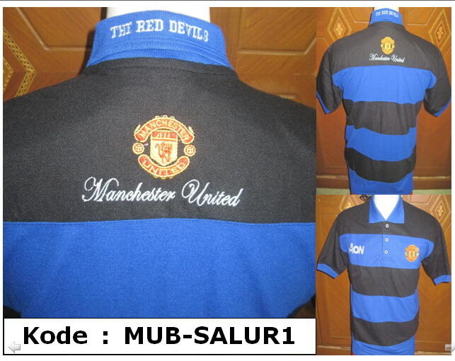 KAOS POLO SHIRT KLUB BOLA AC MILAN , CHELSEA , MANCHESTER UNITED MU , DLL