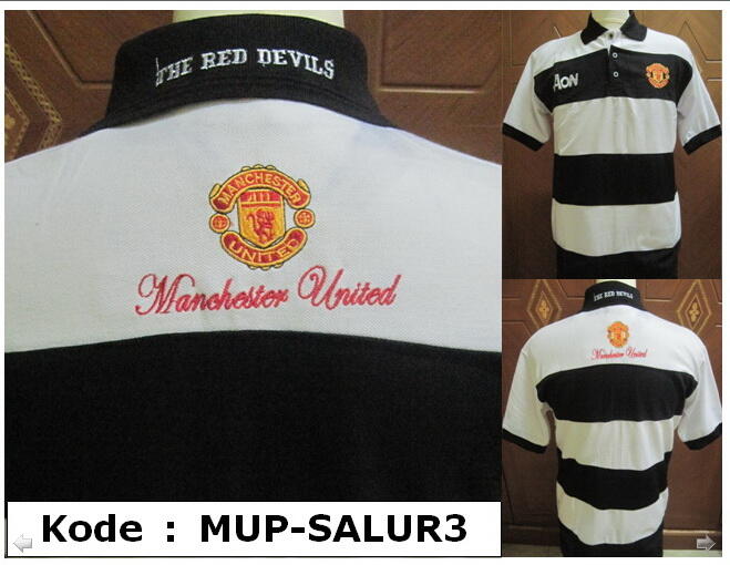 KAOS POLO SHIRT KLUB BOLA AC MILAN , CHELSEA , MANCHESTER UNITED MU , DLL