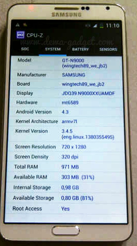 Terjual Replika Samsung Galaxy Note 3 / III (5,7 inch 