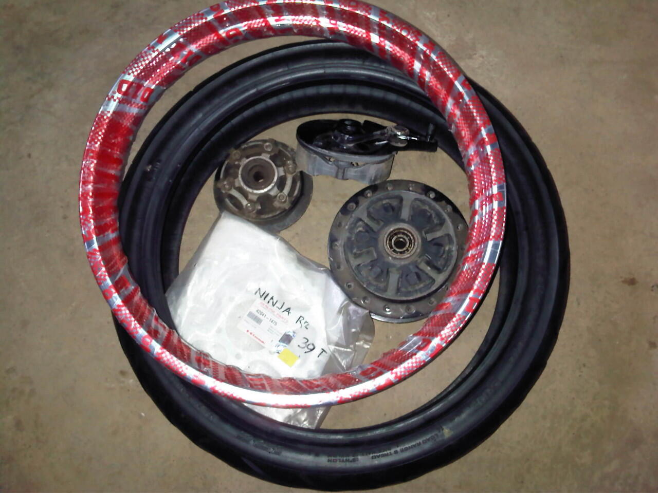 Tromol belakang set KZ200 Binter Merzy