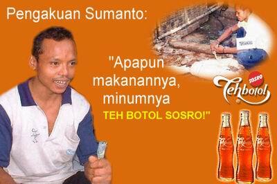Sumanto Jadi Bintang Iklan