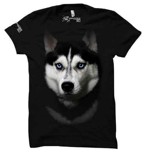T-Shirt 3D Genethics Husky