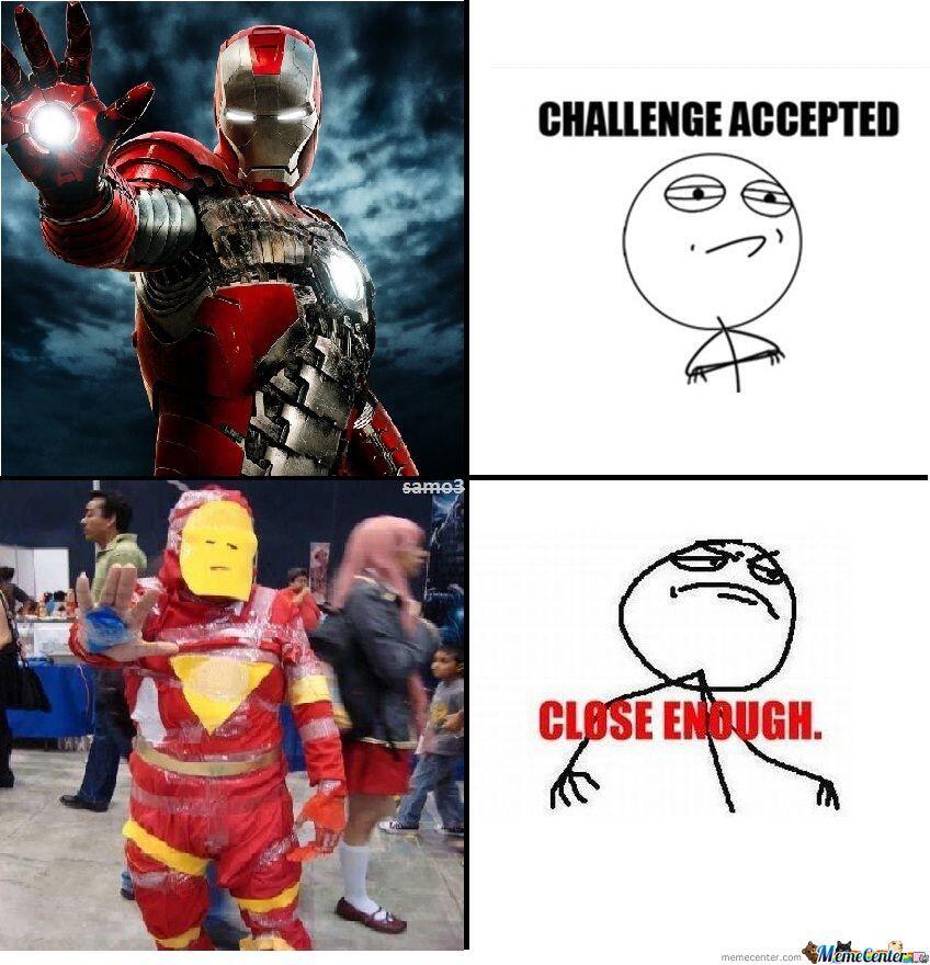 Gambar - Gambar Lucu Close Enough Meme || Masuk gan
