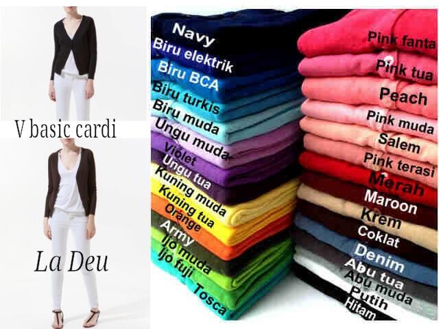 Sweater & Cardigan Polos Basic Murmer, Ready !! :)
