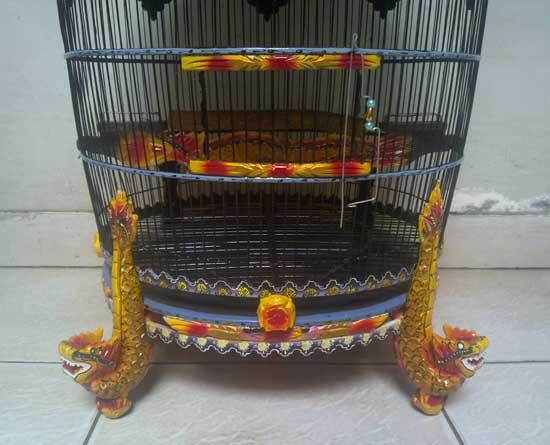 Kandang Burung Perkutut Motif Kaki Naga --upf63--