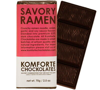 Unik !! Coklat Rasa Ramen