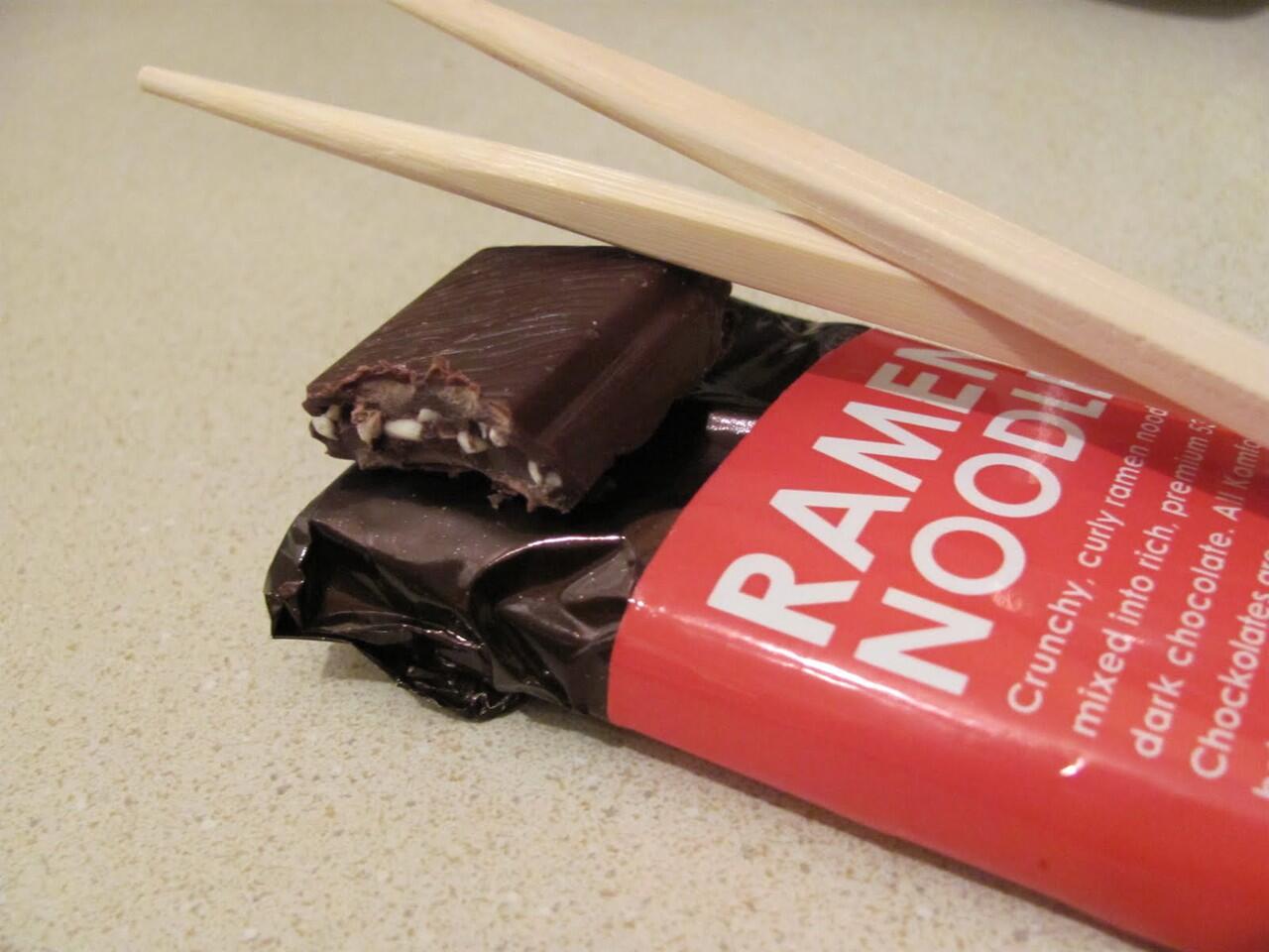 Unik !! Coklat Rasa Ramen