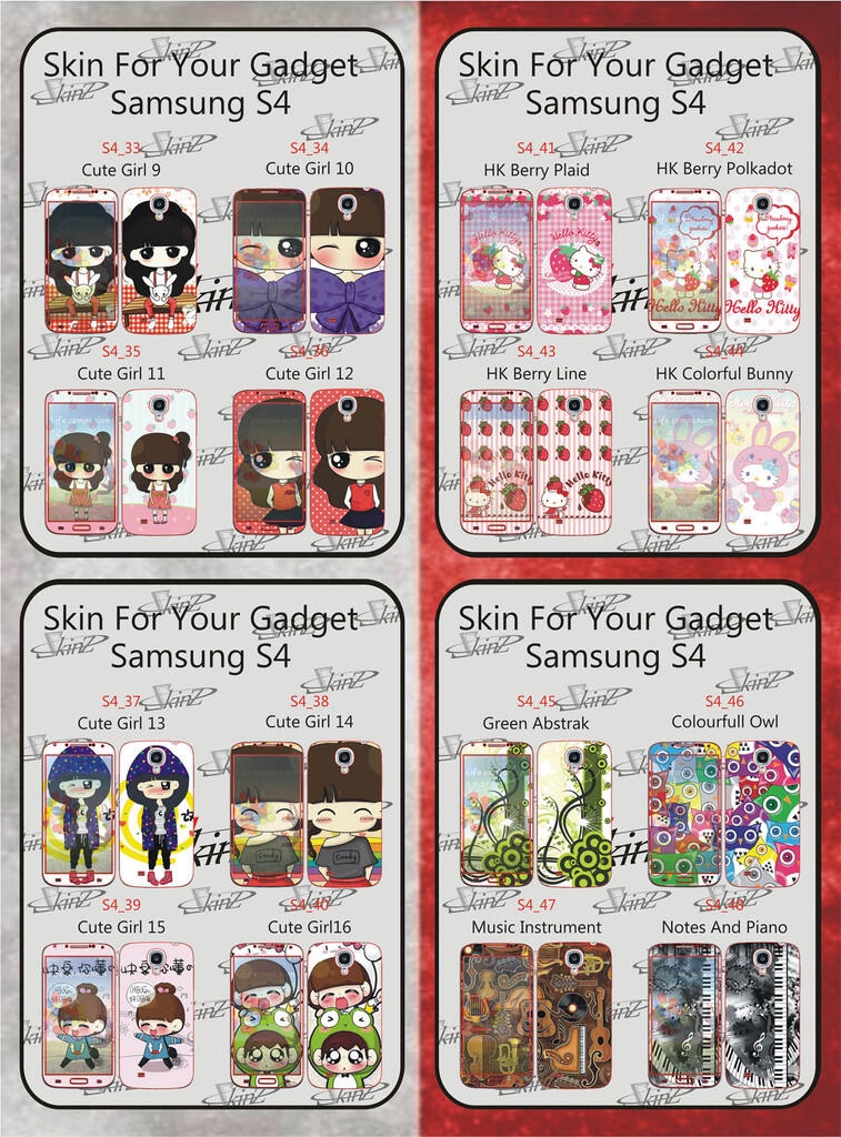 7print-Sticker Anti Gores u/ semua tipe HP&Gadget-3M,Carbon,Transparant&Custom.