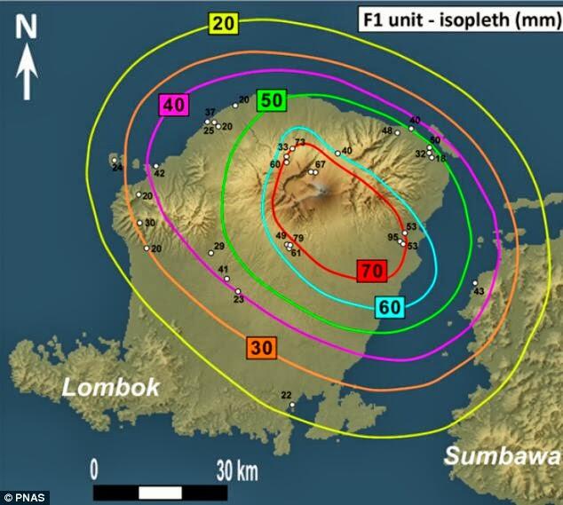 Di Abad 13 Diperkirakan Ada Letusan Gunung Berapi Maha Dasyat