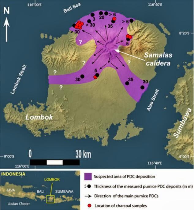 Di Abad 13 Diperkirakan Ada Letusan Gunung Berapi Maha Dasyat