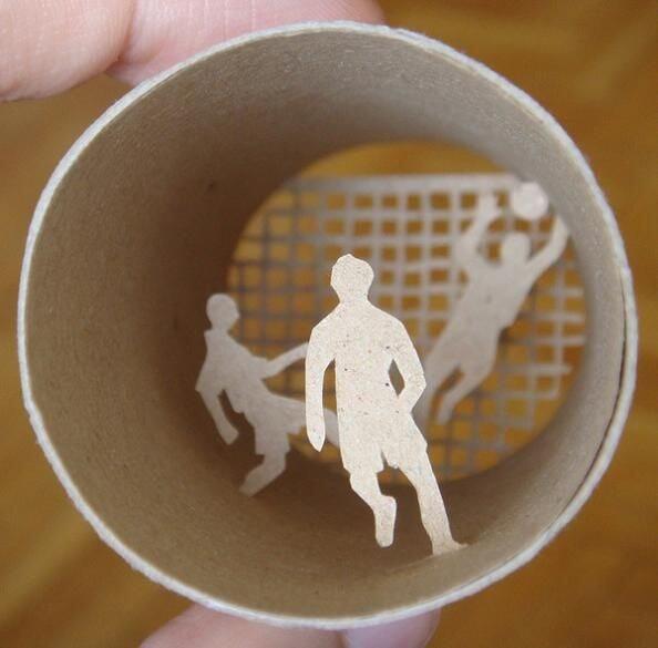 Seni dari Roll Toilet Yang Menakjubkan