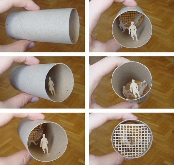 Seni dari Roll Toilet Yang Menakjubkan