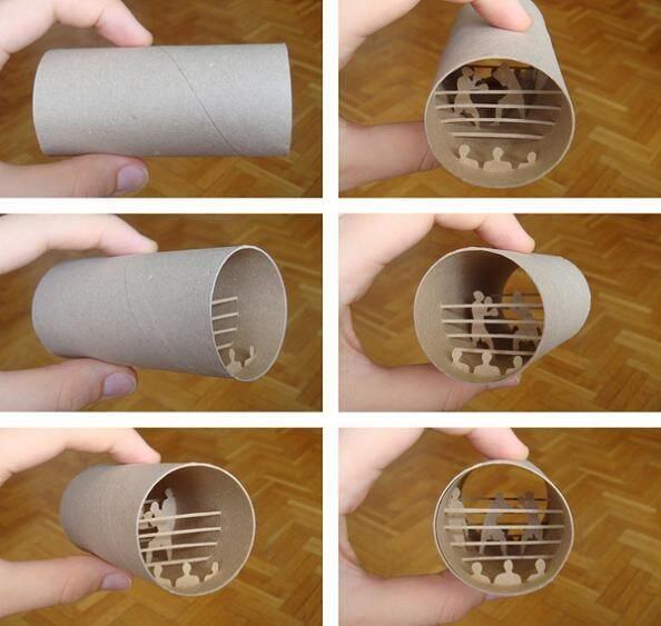 Seni dari Roll Toilet Yang Menakjubkan