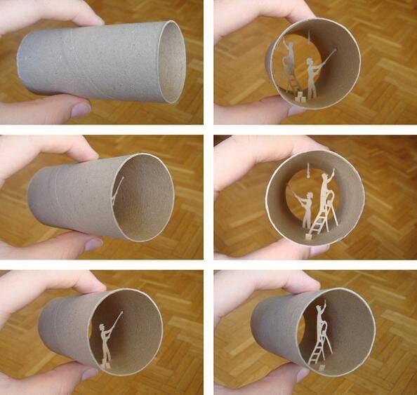 Seni dari Roll Toilet Yang Menakjubkan