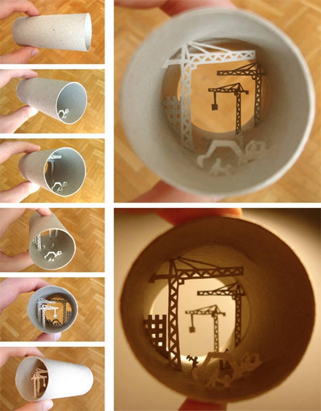 Seni dari Roll Toilet Yang Menakjubkan