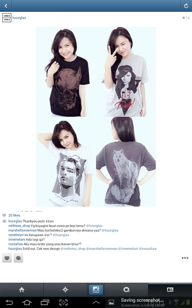 WTS Kaos/T-Shirt Pre Order Made by Hourglass