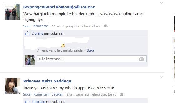 Manusia Macam apa ini yang bikin facebook begini (Ngakak Di malam Takbiran)