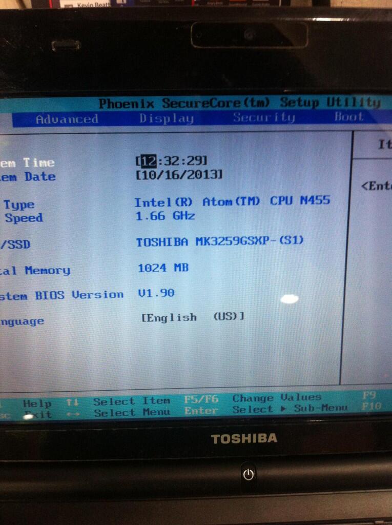 jual toshiba mini notebook nb505-n500bl murah saja gan monggo yg minat