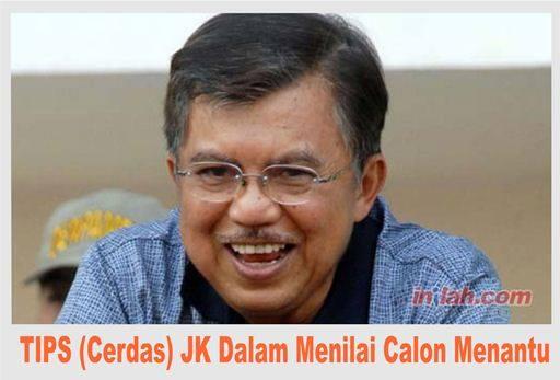 Tips Cerdas JK Dalam Memilih Calon Menantu