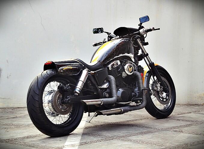 Terjual Jual Motor Honda Shadow  1100 cc Full Custom KASKUS