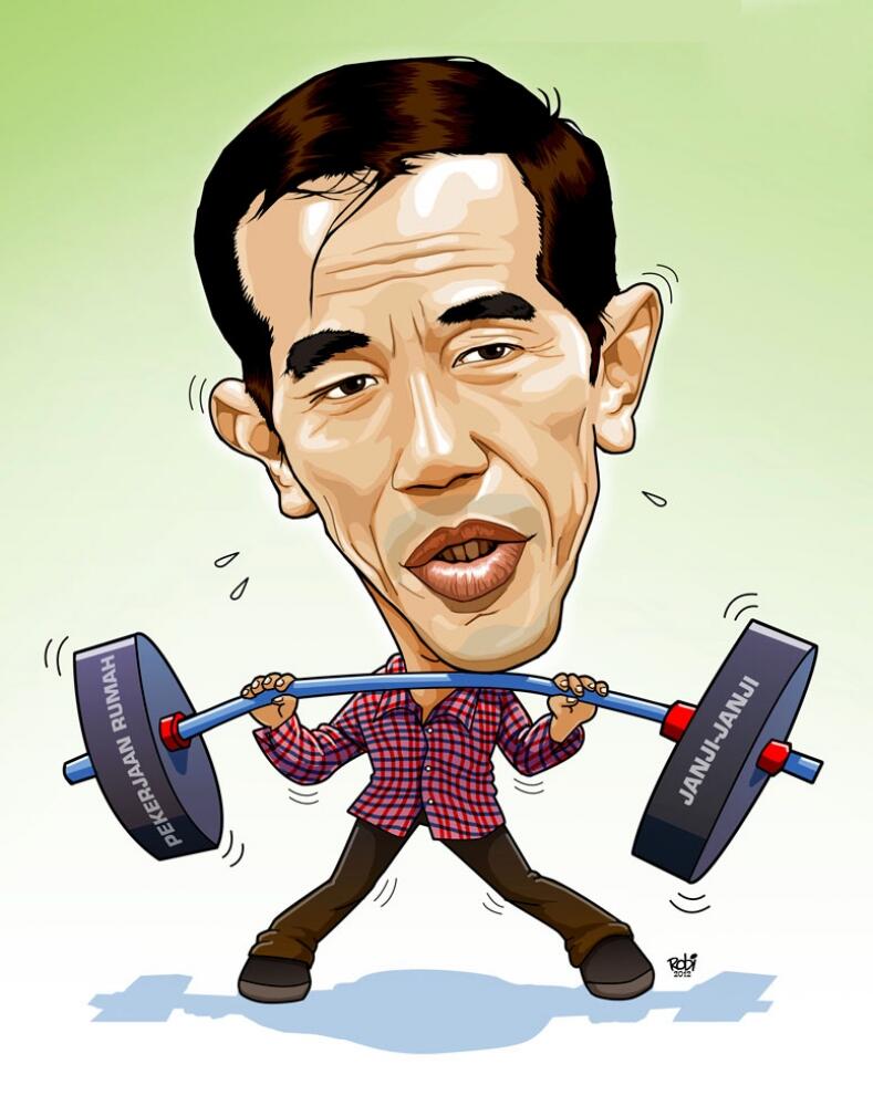 Jokowi: Lihat Saja Nanti Siapa yang Disembelih