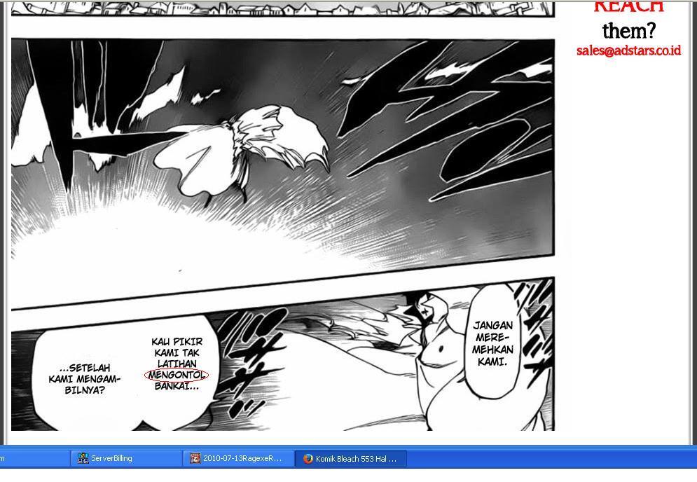 Typo Di Komik Bleach yang menggelikan