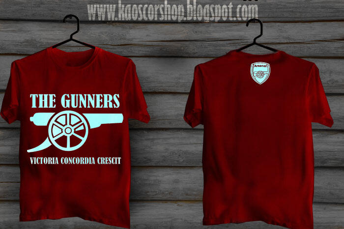 Ready Stock kaos Arsenal Glow In Dark