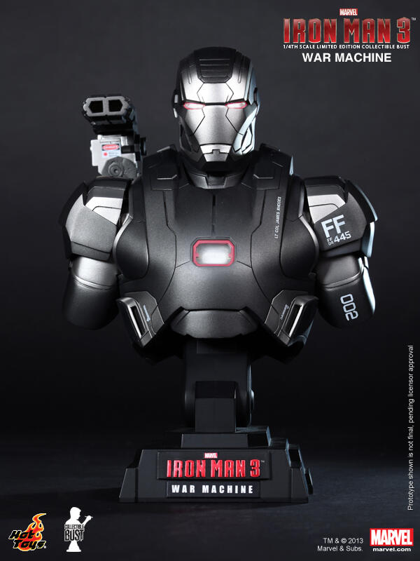 Hot toys War machine Mk 2 Bust