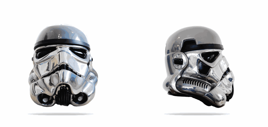 Karya Menakjubkan Seniman yg Mengecat Ulang Helm Stormtrooper ala Star Wars