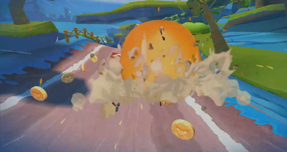 Angry Birds Go! Angry Birds versi Mario Kart