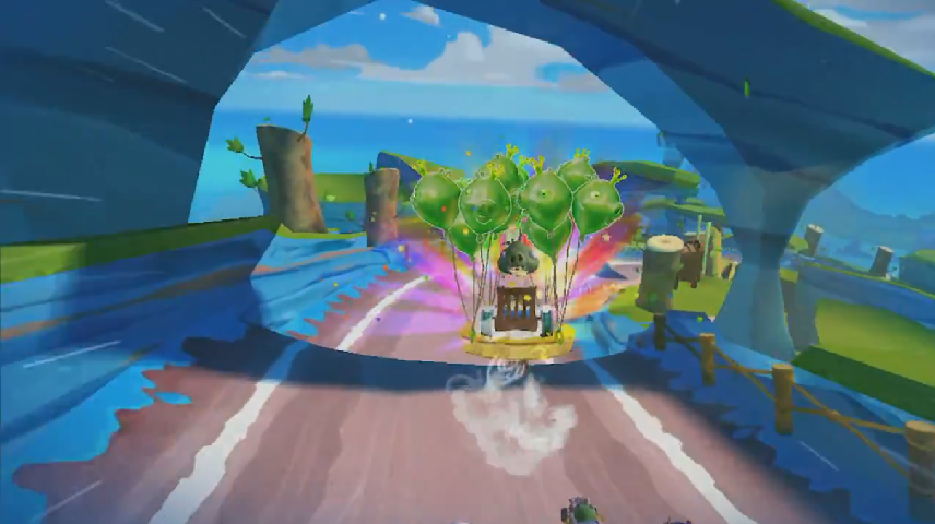 Angry Birds Go! Angry Birds versi Mario Kart