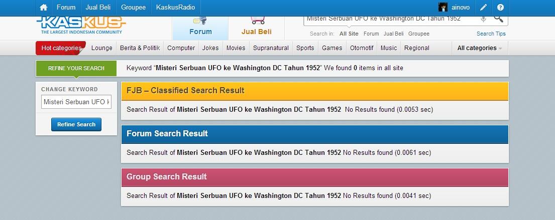&#91;HOT&#93; Misteri Serbuan UFO ke Washington DC Tahun 1952