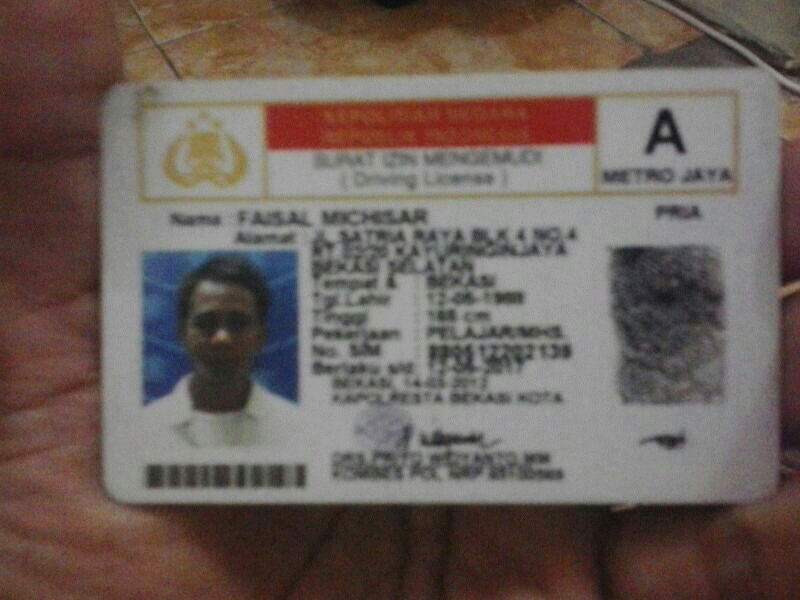 penipu id kerasakti01 a.n faisal michiar area bekasi selatan