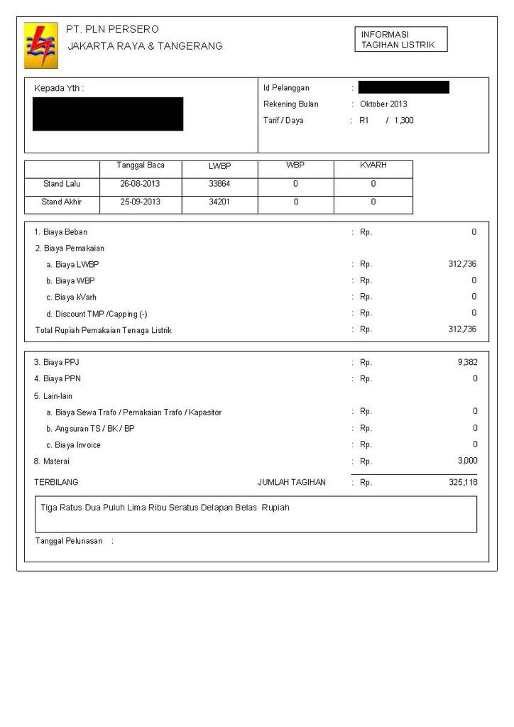 Kenaikan TDL PLN 2013 yang tidak kita sadari