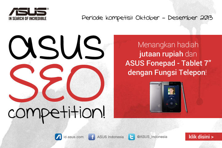 Mau dapat Asus FonePad Gratis ?? Asus mau bagi bagi Hadiah Fonepad &amp; Voucer nih gan !