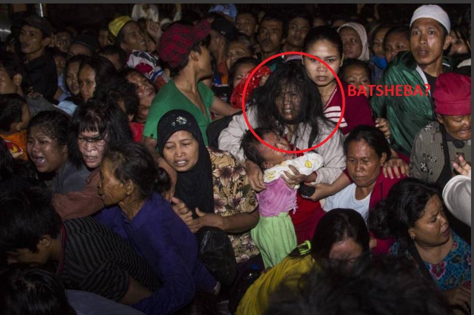 Penampakan di Istiqlal saat pembagian daging