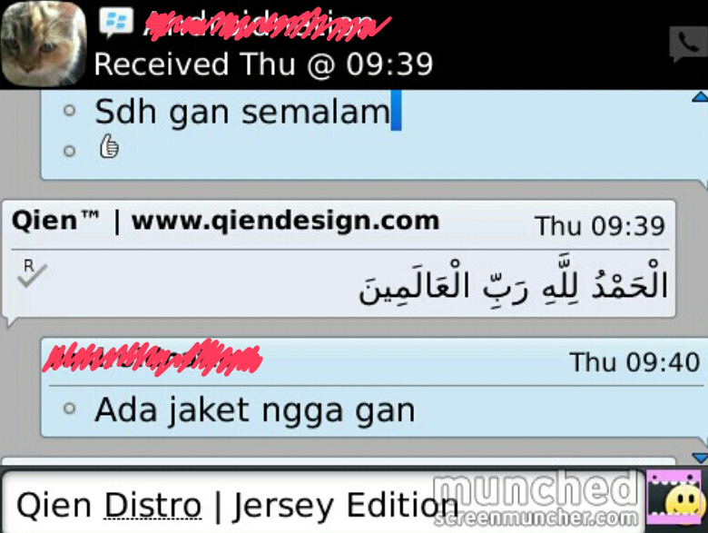Testimonial untuk QienDistro (ID : Ya.Qien)