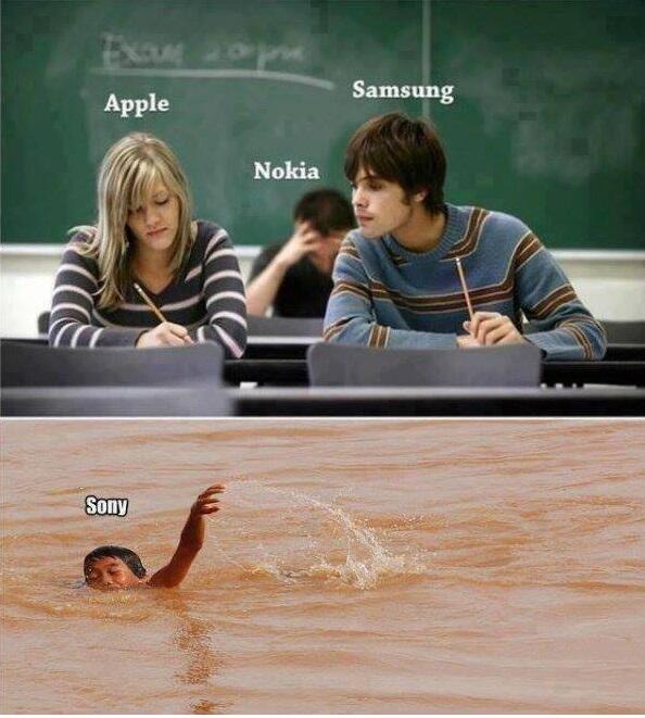 sams*ng, a*ple, n*kia, s*ny kalau di dunia nyata