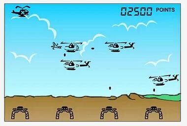 Nostalgia Sama Heli Battle Gamewatch