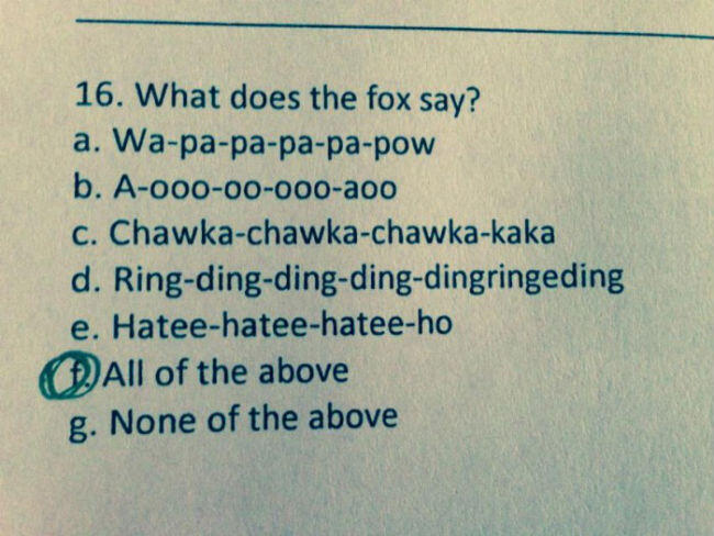 gan kok lagu ini belom jadi HT yah? what does the fox say?! Ringdingdingdingdingering