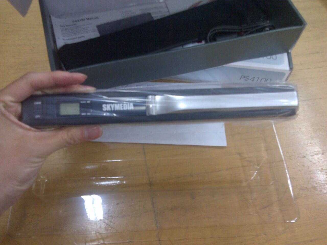 PORTABLE SCANNER SKYMEDIA PS4100, PORTABEL SCANER KARTU NAMA A4,A3 MOUSE LG