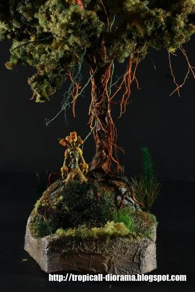 Tropicall Diorama | bahan - bahan diorama dan miniatur pohon (gundam, toys, hobbies)