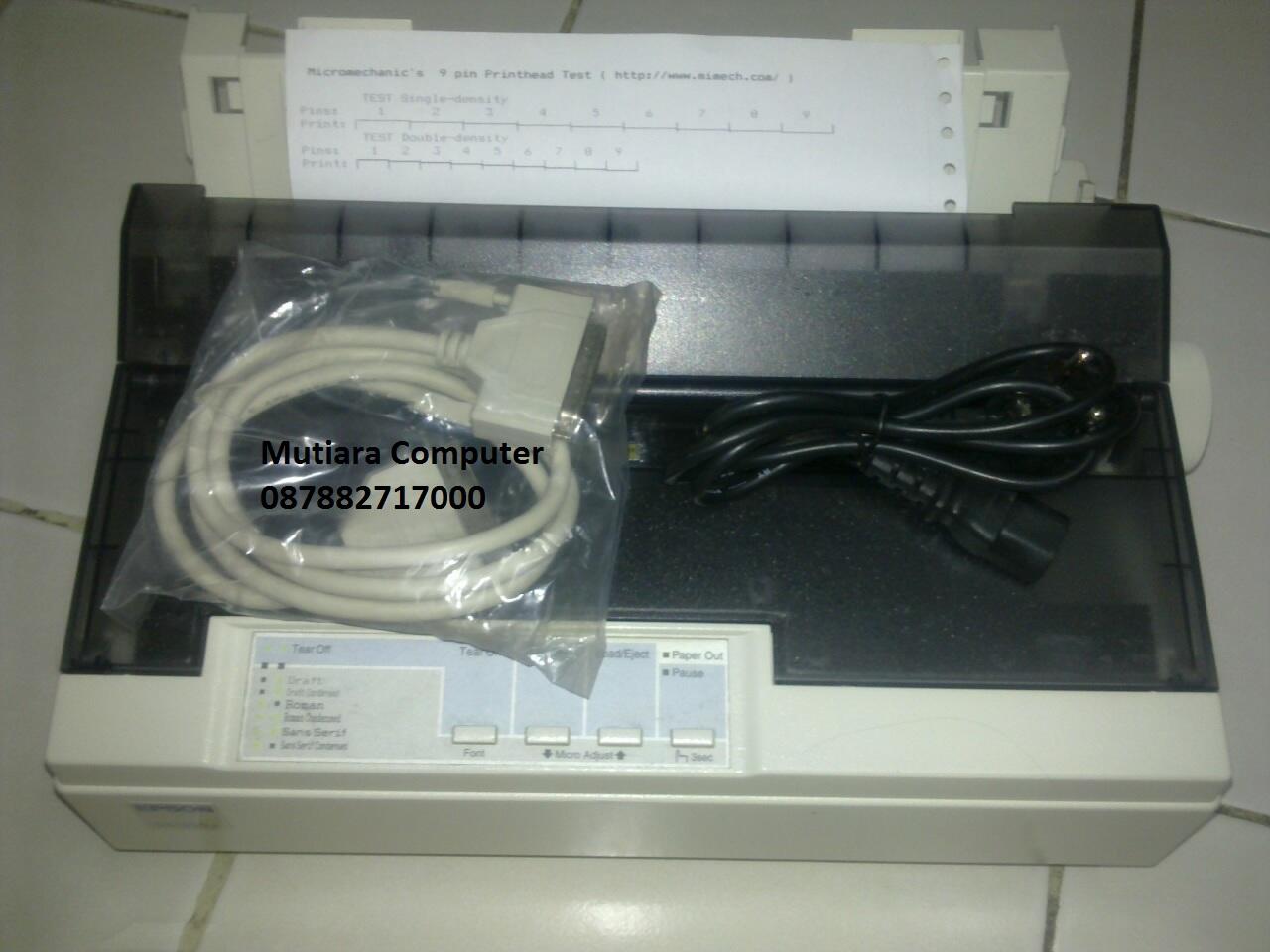Printer Epson Dot Matrix LX800, LX300, LX300+ (Plus) Murah Lengkap Bagus
