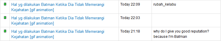 Hal yg dilakukan Batman Ketika Dia Tidak Memerangi Kejahatan &#91;gif animation&#93;