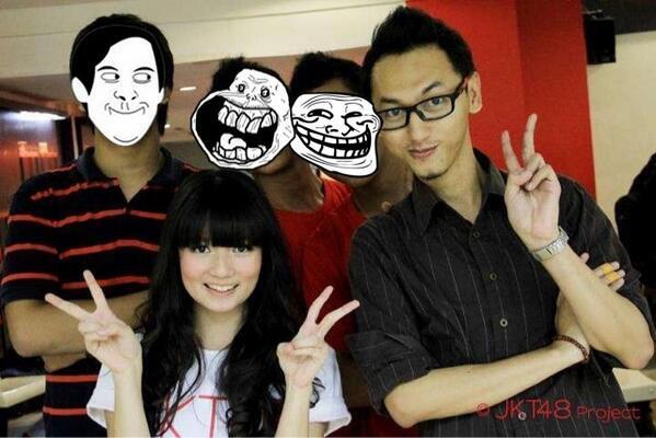 funny momen fans jkt48