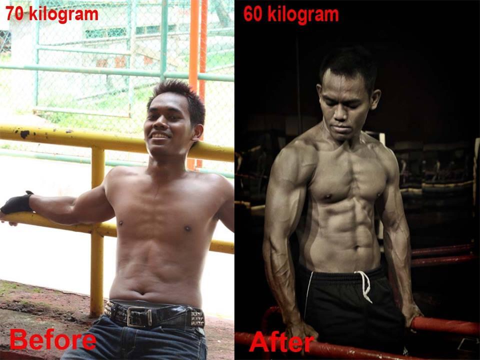 Hasil Latihan 3 bulan . ane (17tahun) no GYM