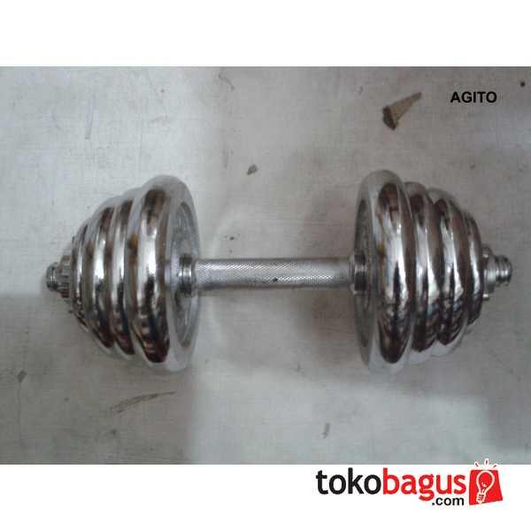 CARI dumbell / dambel / barbel plastik diatas 5kg