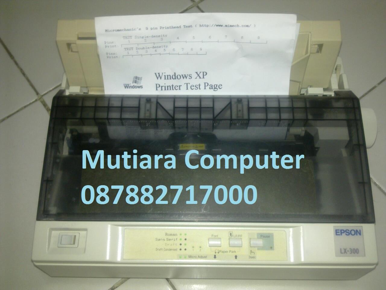 Printer Epson Dot Matrix LX800, LX300, LX300+ (Plus) Murah Lengkap Bagus