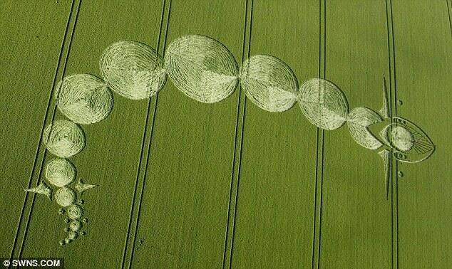 Fenomena Crop Circle Yang Menakjubkan